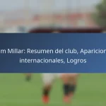 David Wotherspoon: Impacto en la selección nacional, Actuaciones clave, Contribuciones