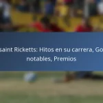 Kenny Saief: Logros notables, Momentos destacados de la carrera, Premios